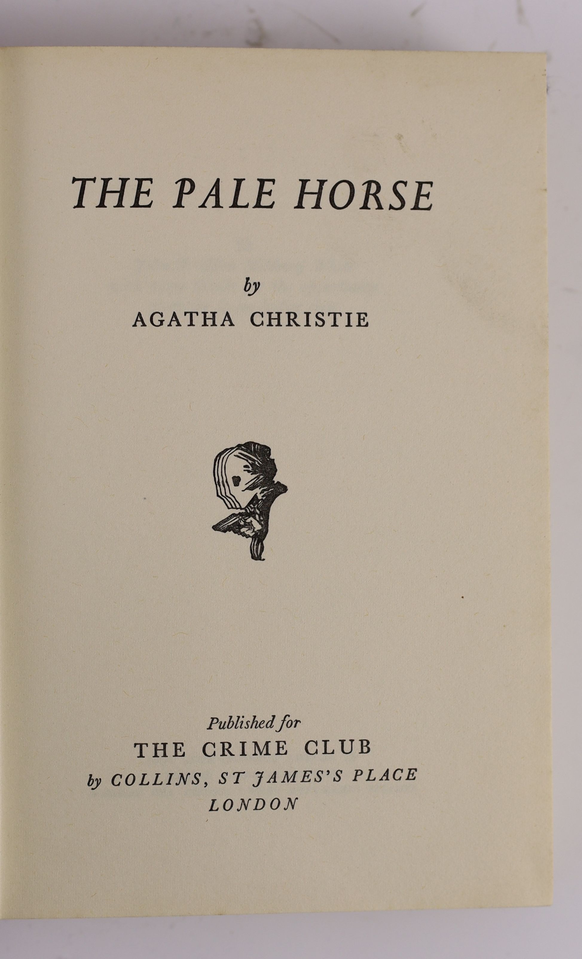 Christie, Agatha - Three works - The Pale Horse, 1st edition